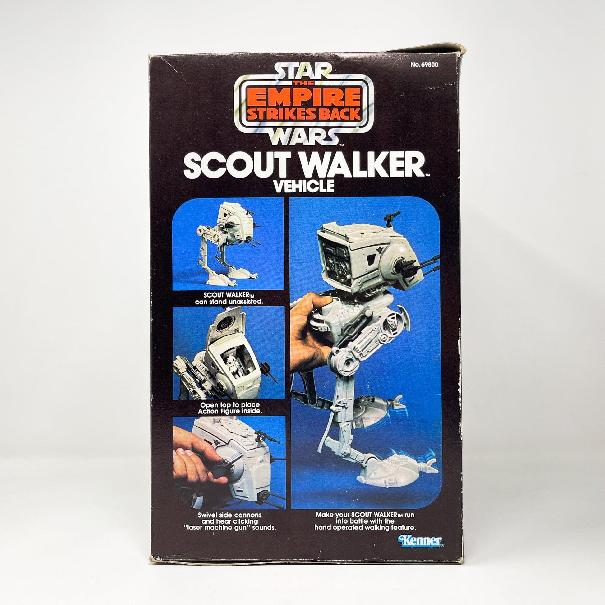 Vintage Kenner Star Wars Vehicle AT-ST - Complete in Canadian Special Offer ESB Box