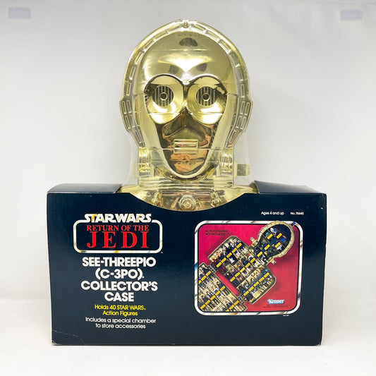 Vintage Kenner Star Wars Vehicle C-3PO Action Figure Carrying Case - Sealed