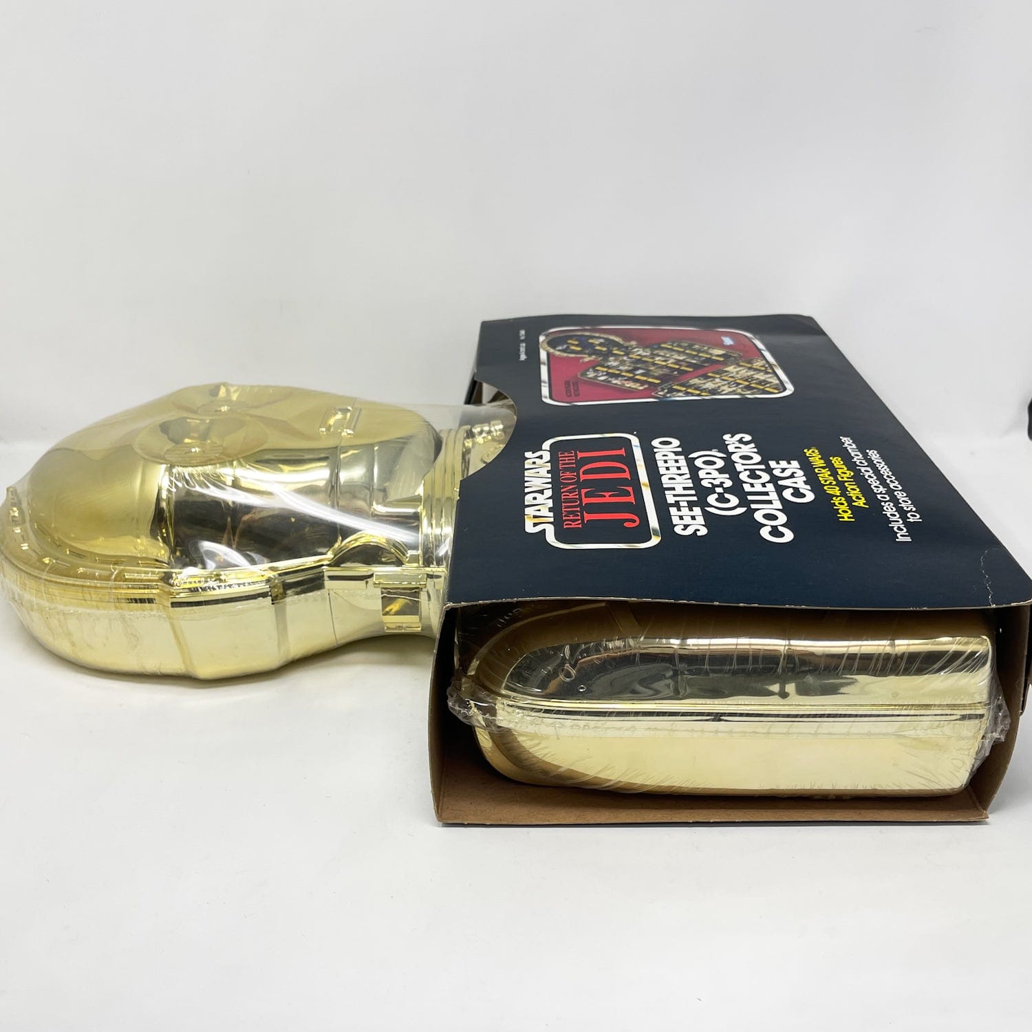 Vintage Kenner Star Wars Vehicle C-3PO Action Figure Carrying Case - Sealed