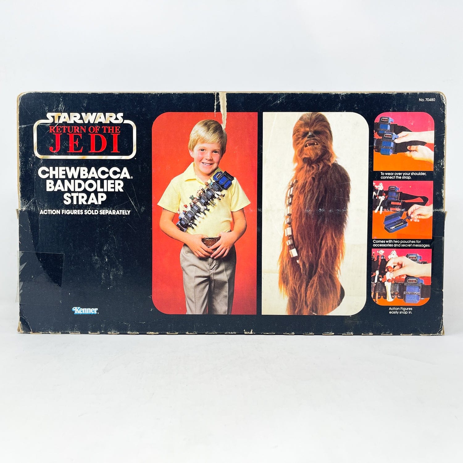 Vintage Kenner Star Wars Vehicle Chewbacca Bandolier Strap - Mint in ROTJ Box