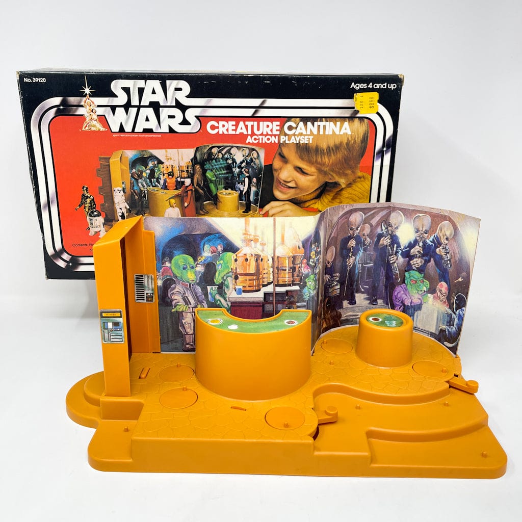 Vintage Kenner Star Wars Vehicle Creature Cantina Playset - Complete in Box