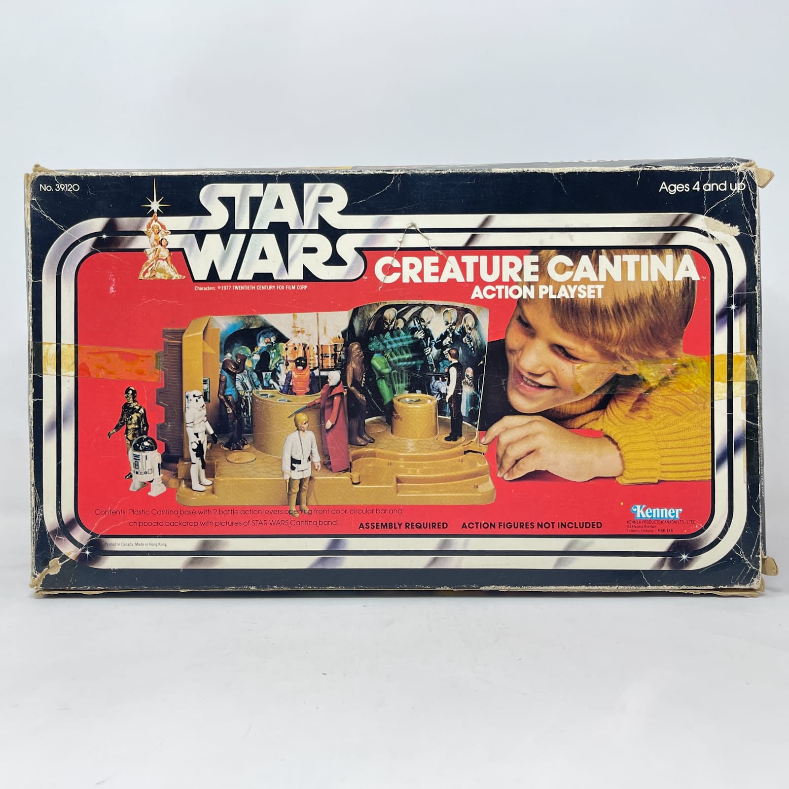 Vintage Kenner Star Wars Vehicle Creature Cantina Playset - Complete in Canadian Box