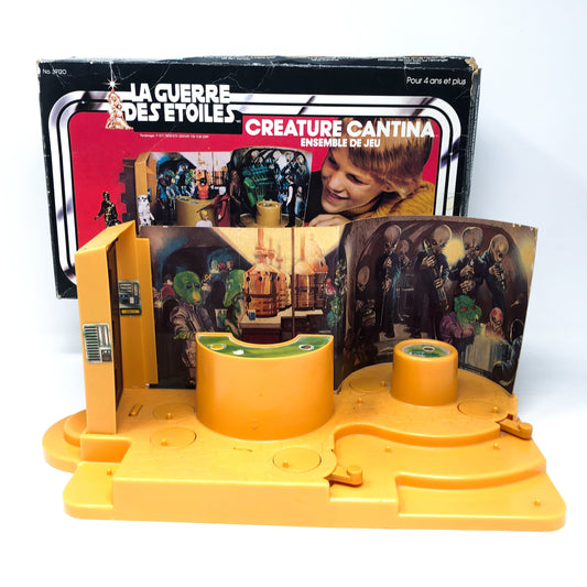 Vintage Kenner Star Wars Vehicle Creature Cantina Playset - Complete in Canadian Box