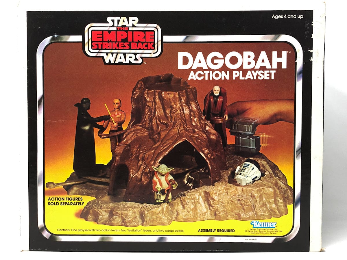 Vintage Kenner Star Wars Vehicle Dagobah Playset - Complete in Canadian Box w/ Inserts