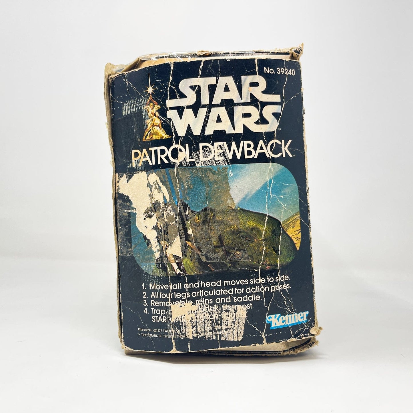 Vintage Kenner Star Wars Vehicle Dewback - Complete in Box - Broken Reigns (1979)