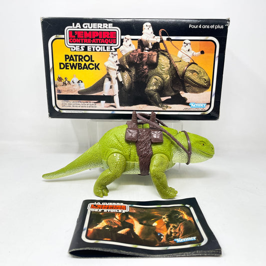 Vintage Kenner Star Wars Vehicle Dewback - Complete in Canadian Box w/ Black Sticker - Vintage Kenner (1981)