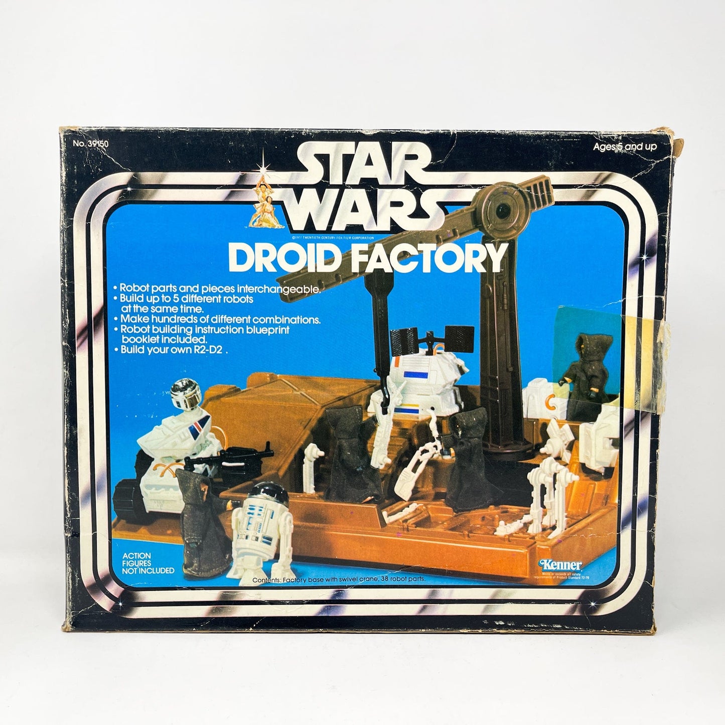 Vintage Kenner Star Wars Vehicle Droid Factory - Complete in Box w 3 Leg R2-D2