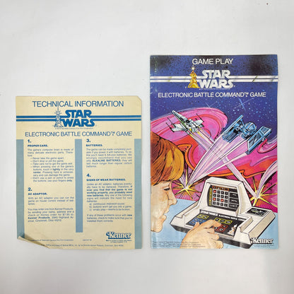 Vintage Kenner Star Wars Vehicle Electronic Battle Command Game - Complete in Box w/ Eaton's Sticker