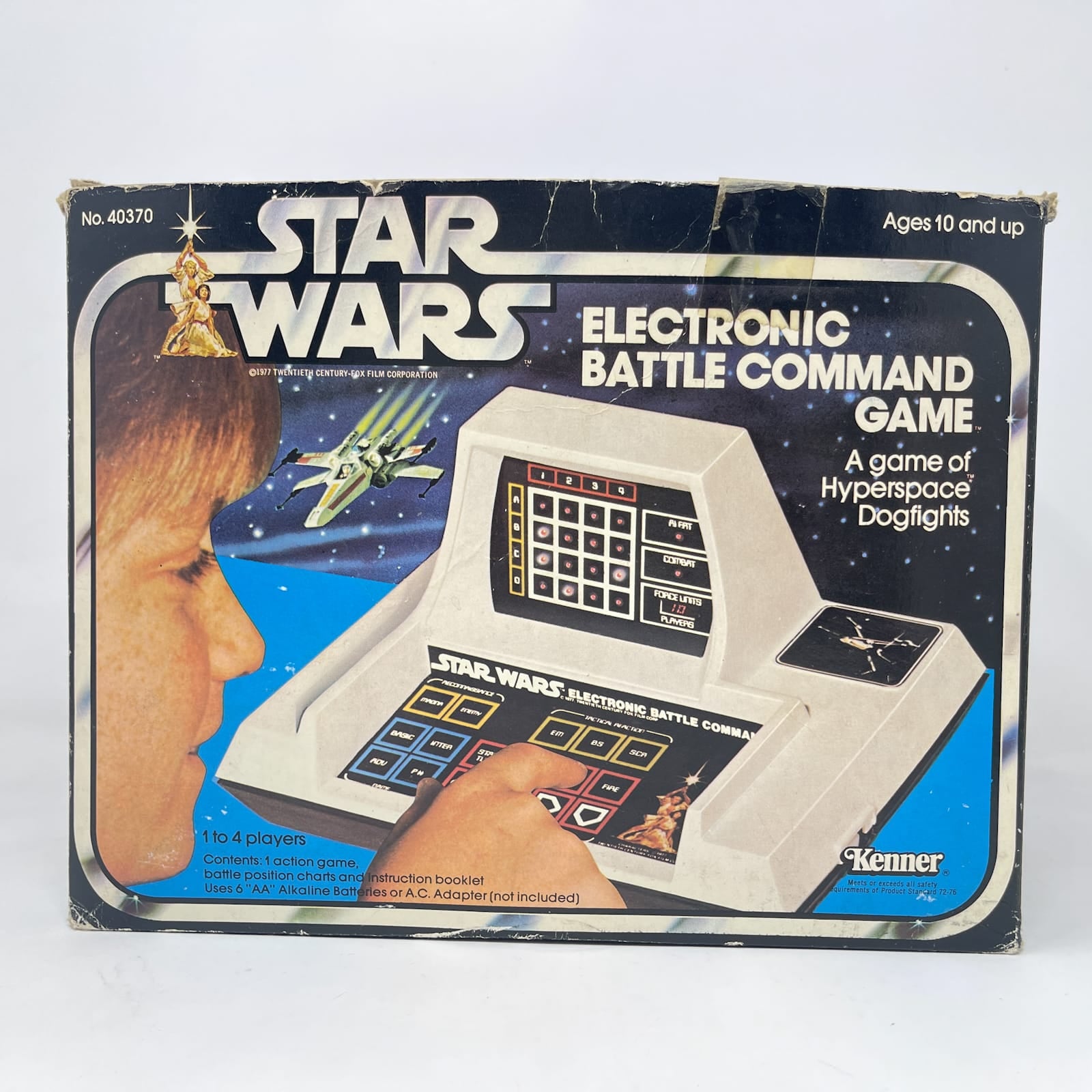 Vintage Kenner Star Wars Vehicle Electronic Battle Command Game - Complete in Box w/ Eaton's Sticker