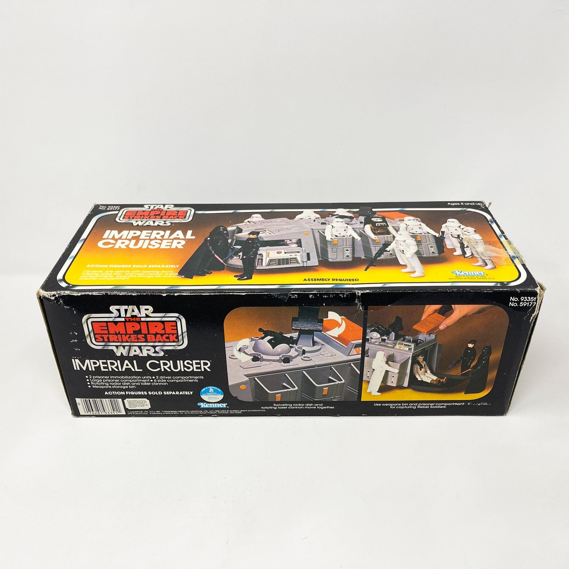 Vintage Kenner Star Wars Vehicle ESB Imperial Cruiser - Complete in Box