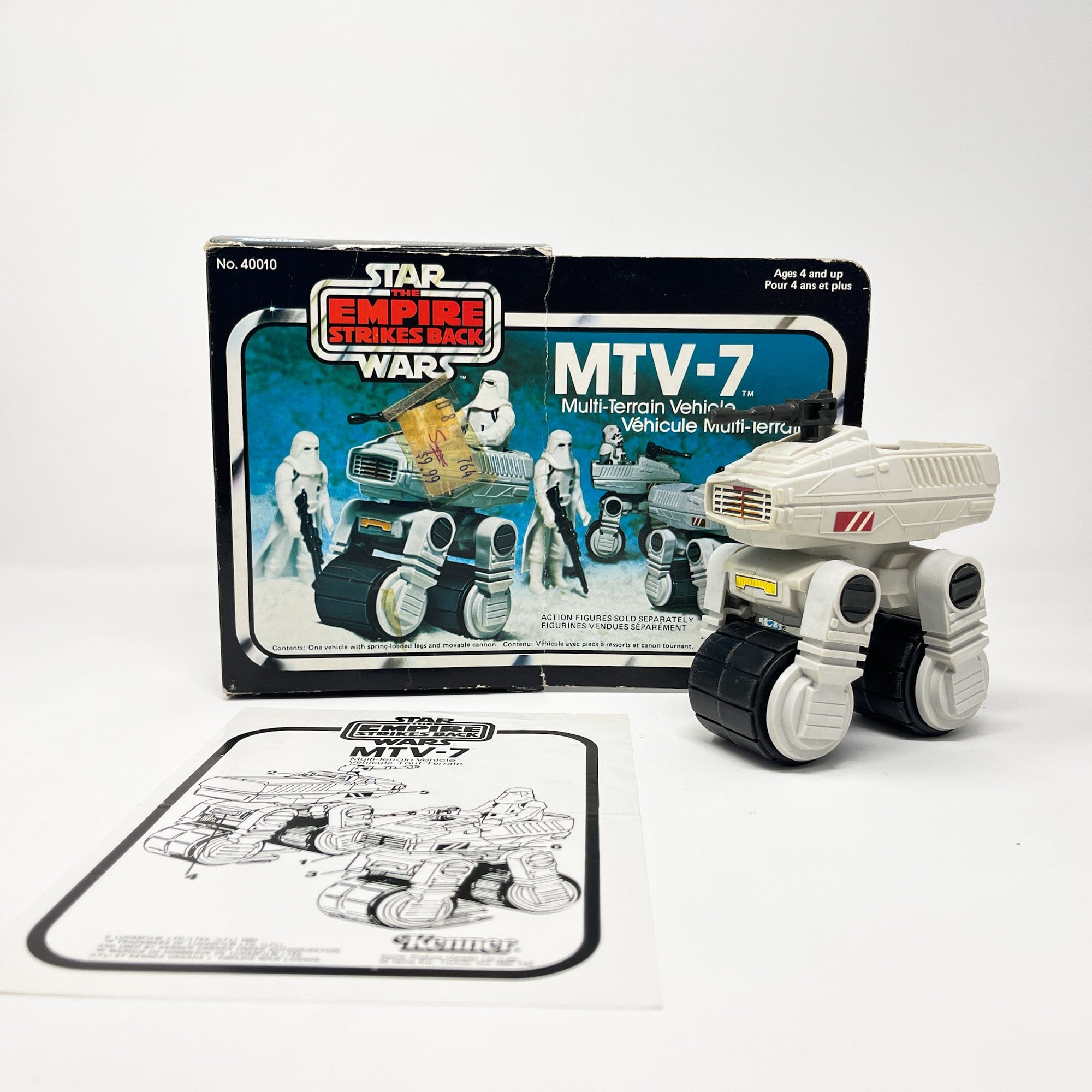 Kenner Mini Rig Collection Vintage Star Wars Mini-Rig MTV-7 Complete in Canadian Box Kenner – 4th ...