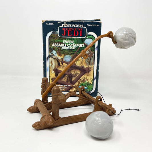 Vintage Kenner Star Wars Vehicle Ewok Catapult - Complete in Box - Vintage Kenner Star Wars (1983)
