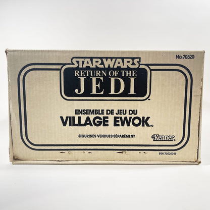 Vintage Kenner Star Wars Vehicle Ewok Village - Complete in Canadian ROTJ Box