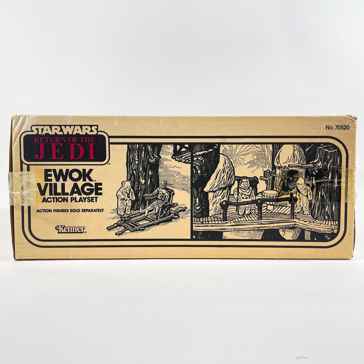 Vintage Kenner Star Wars Vehicle Ewok Village - Complete ROTJ Box - Kenner (1983)