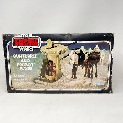 Vintage Kenner Star Wars Vehicle Hoth Gun Turret and Probot Playset - Complete in Canadian Box