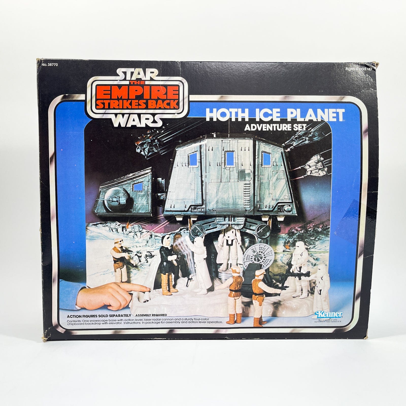 Vintage Kenner Star Wars Vehicle Hoth Ice Planet Playset - Complete in Box