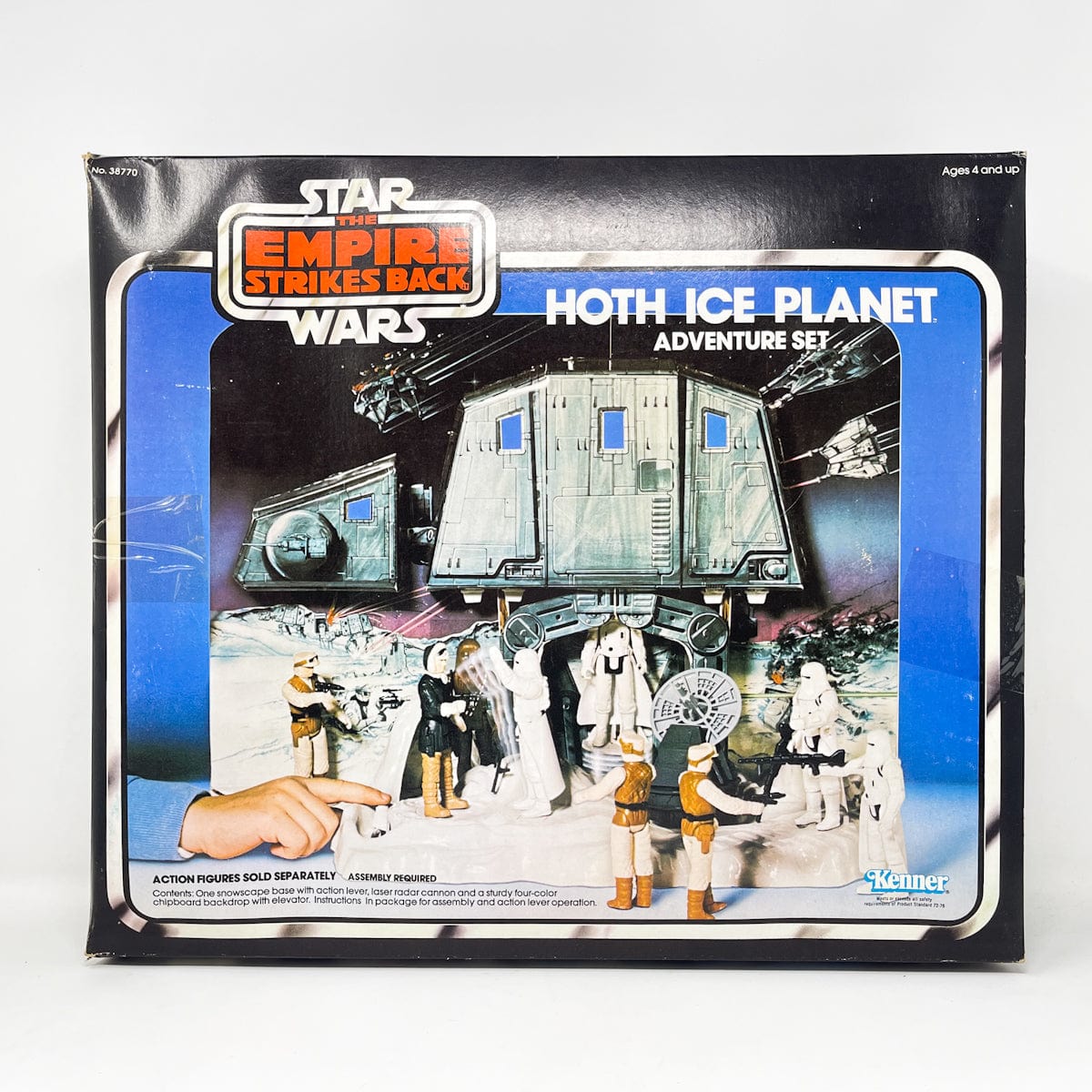 Vintage Kenner Star Wars Vehicle Hoth Ice Planet Playset - Complete in Box