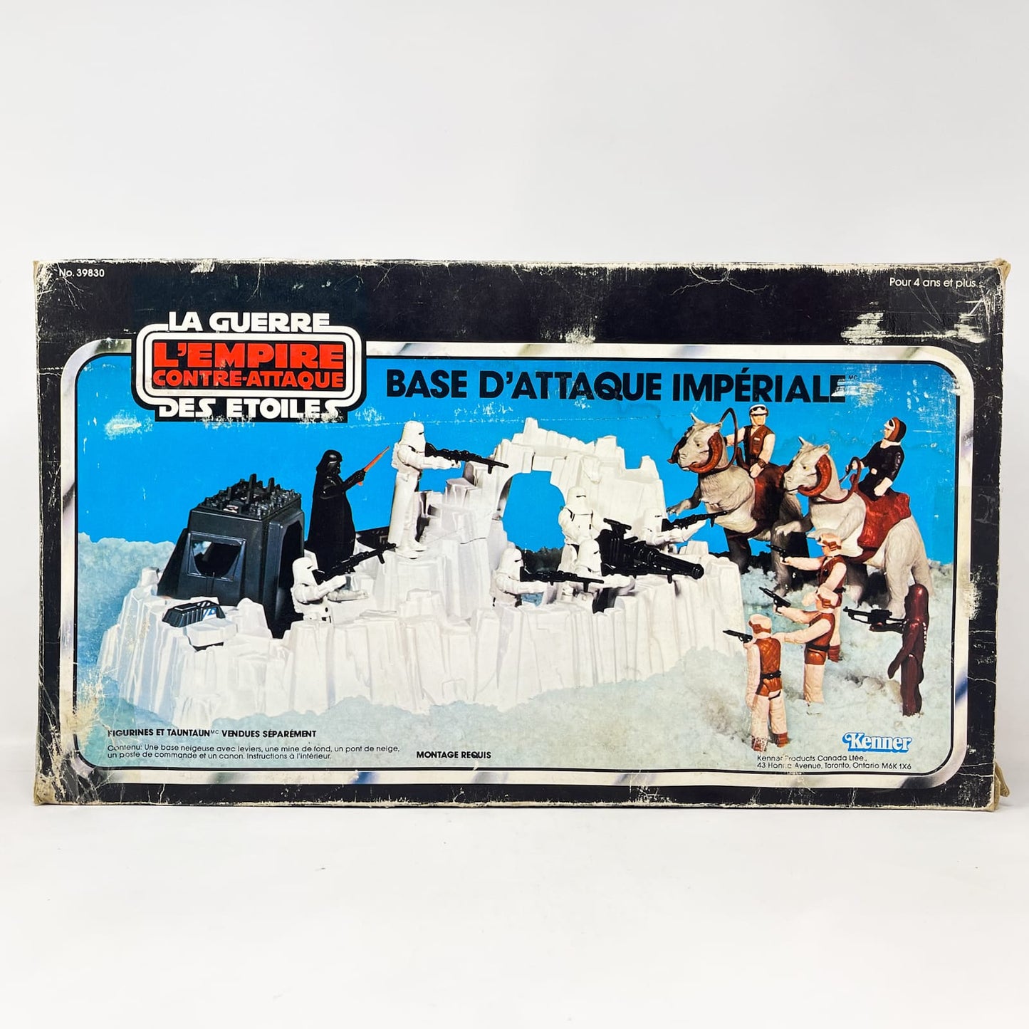 Vintage Kenner Star Wars Vehicle Hoth Imperial Attack Base - Complete in Canadian Box