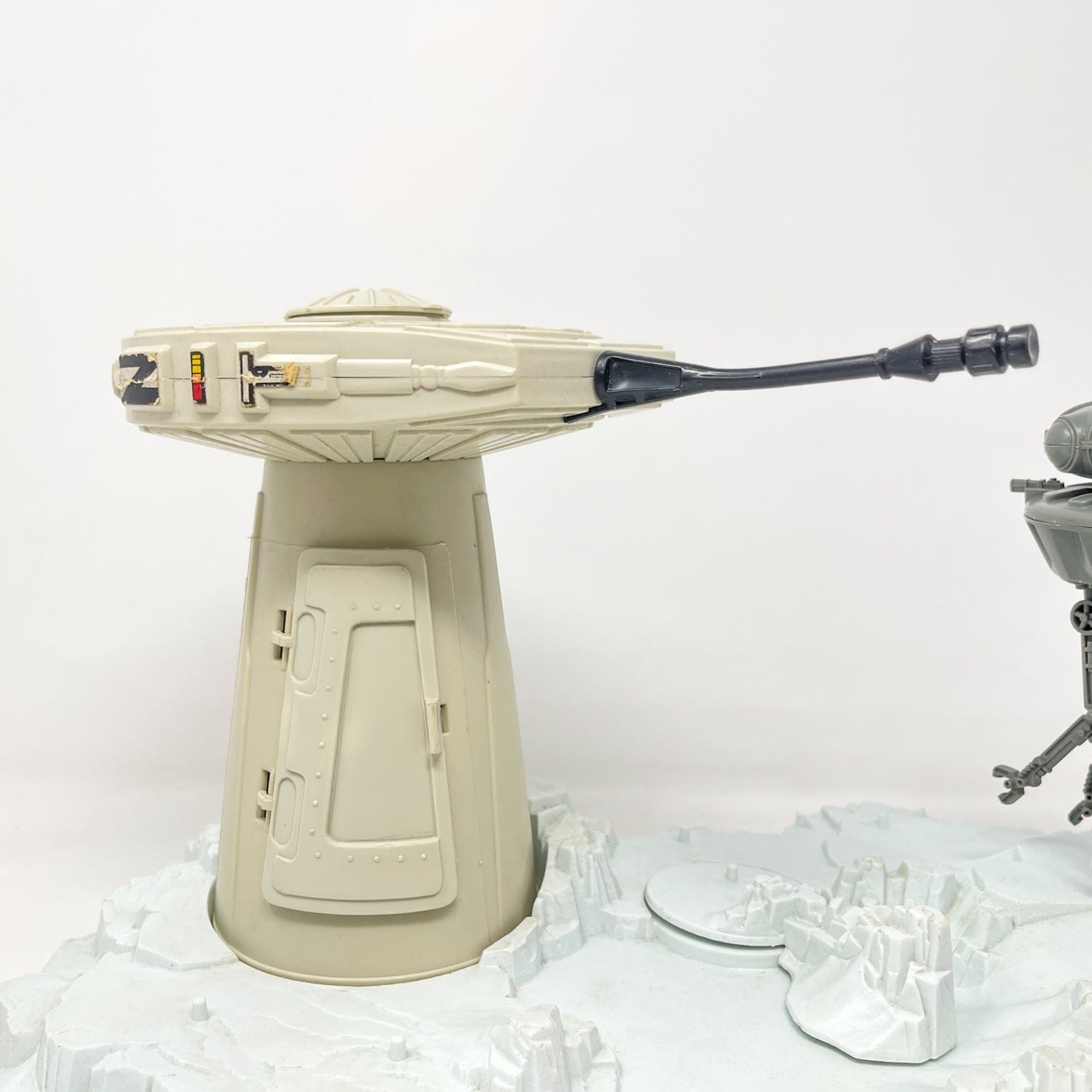 Vintage Kenner Star Wars Vehicle Hoth Turret and Probot Playset ESB - Loose Complete