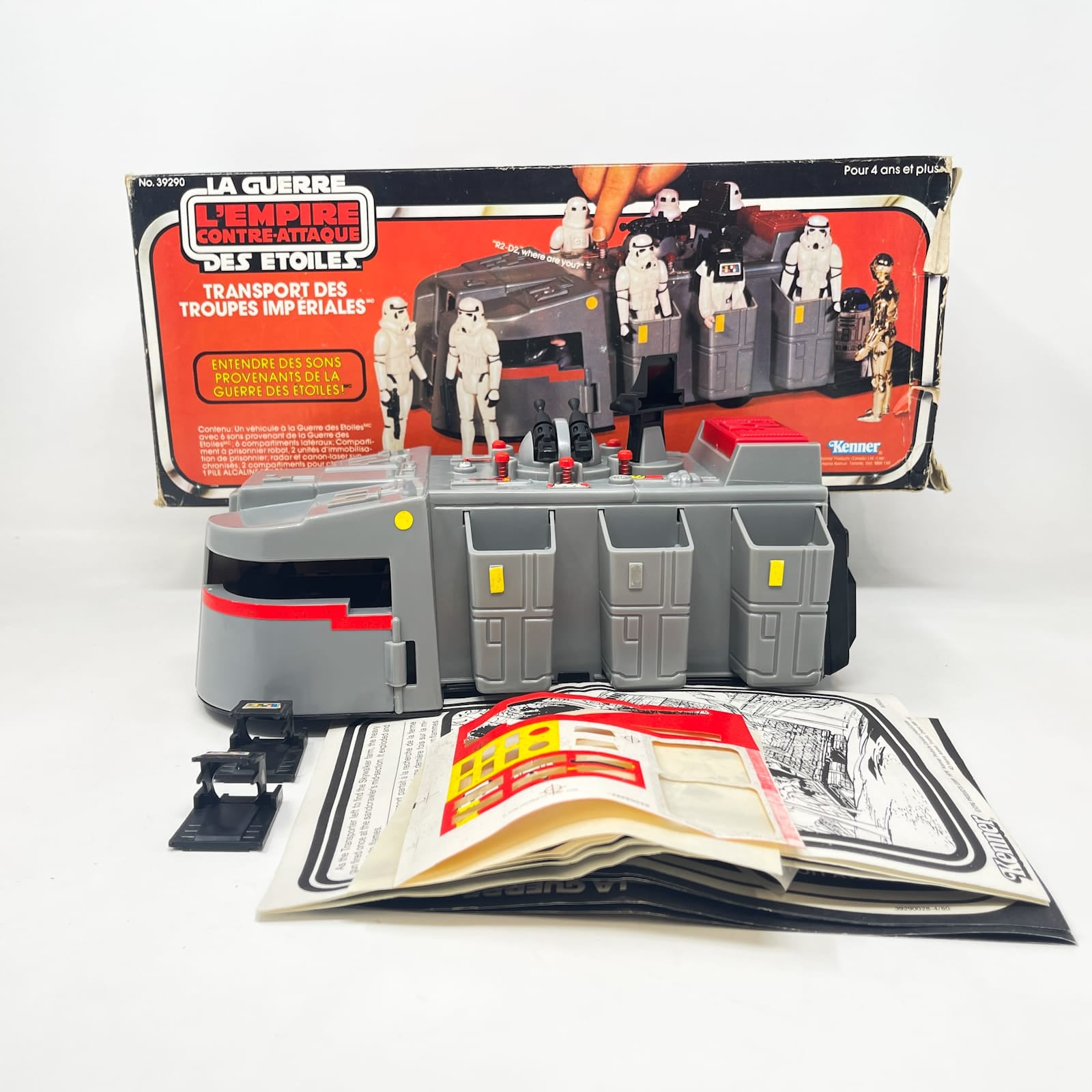 Vintage Kenner Star Wars Vehicle Imperial Troop Transport - Complete in Canadian Box - Vintage Kenner (1980)