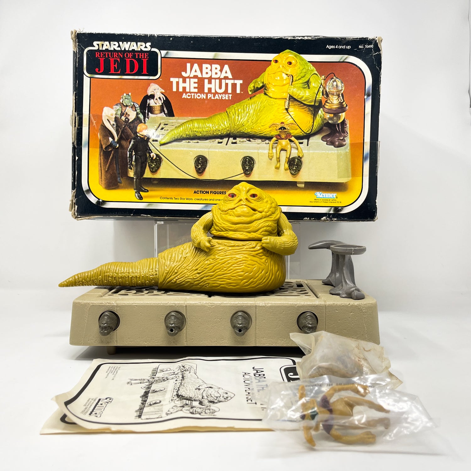 Vintage Kenner Star Wars Vehicle Jabba the Hutt Playset - Complete in Box