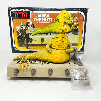 Vintage Kenner Star Wars Vehicle Jabba the Hutt Playset - Complete in Box