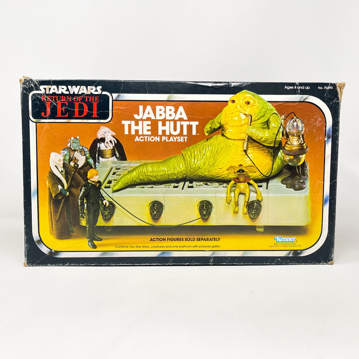 Vintage Kenner Star Wars Vehicle Jabba the Hutt Playset - Complete in Box