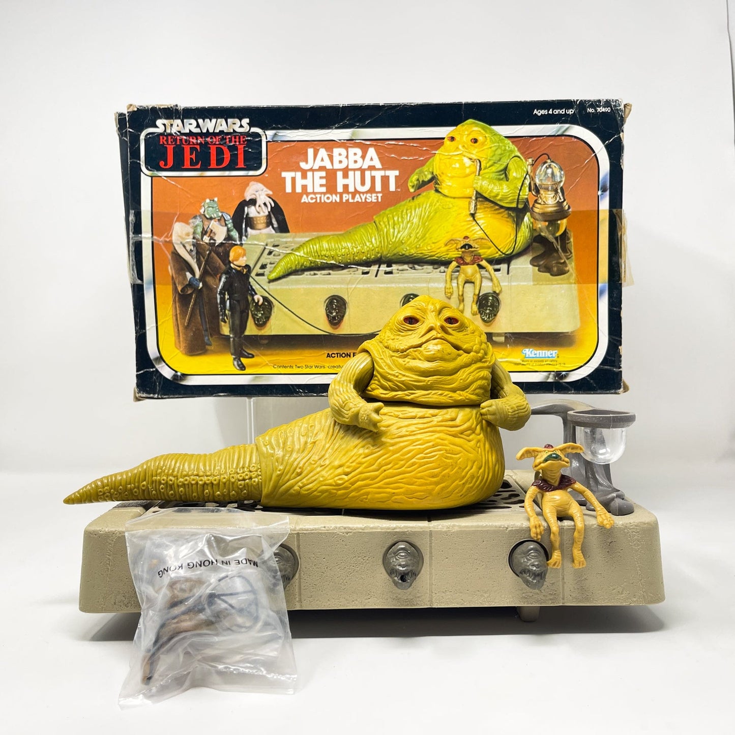 Vintage Kenner Star Wars Vehicle Jabba the Hutt Playset - Complete in Box