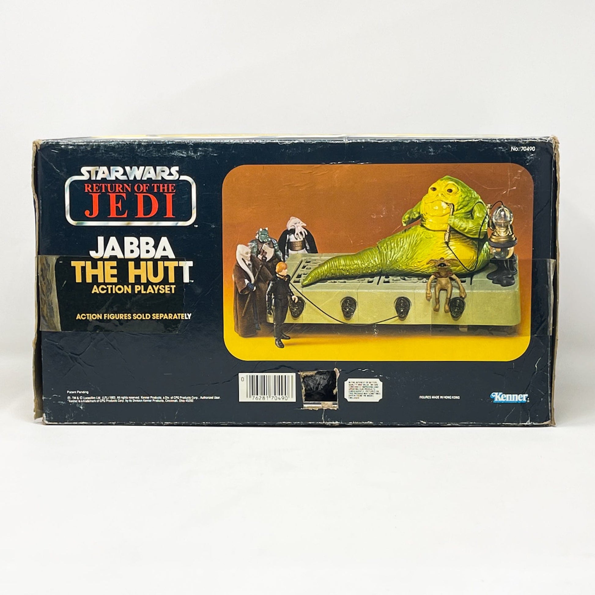 Vintage Kenner Star Wars Vehicle Jabba the Hutt Playset - Complete in Box