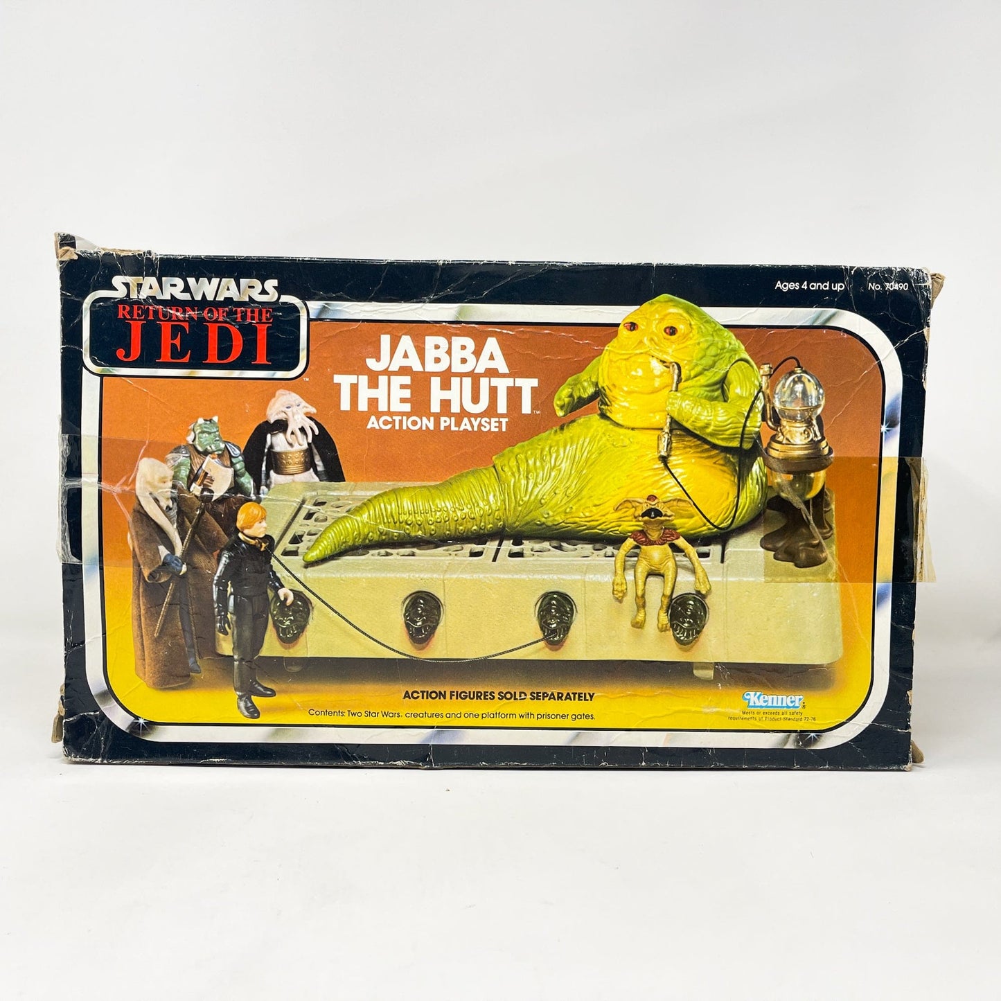 Vintage Kenner Star Wars Vehicle Jabba the Hutt Playset - Complete in Box