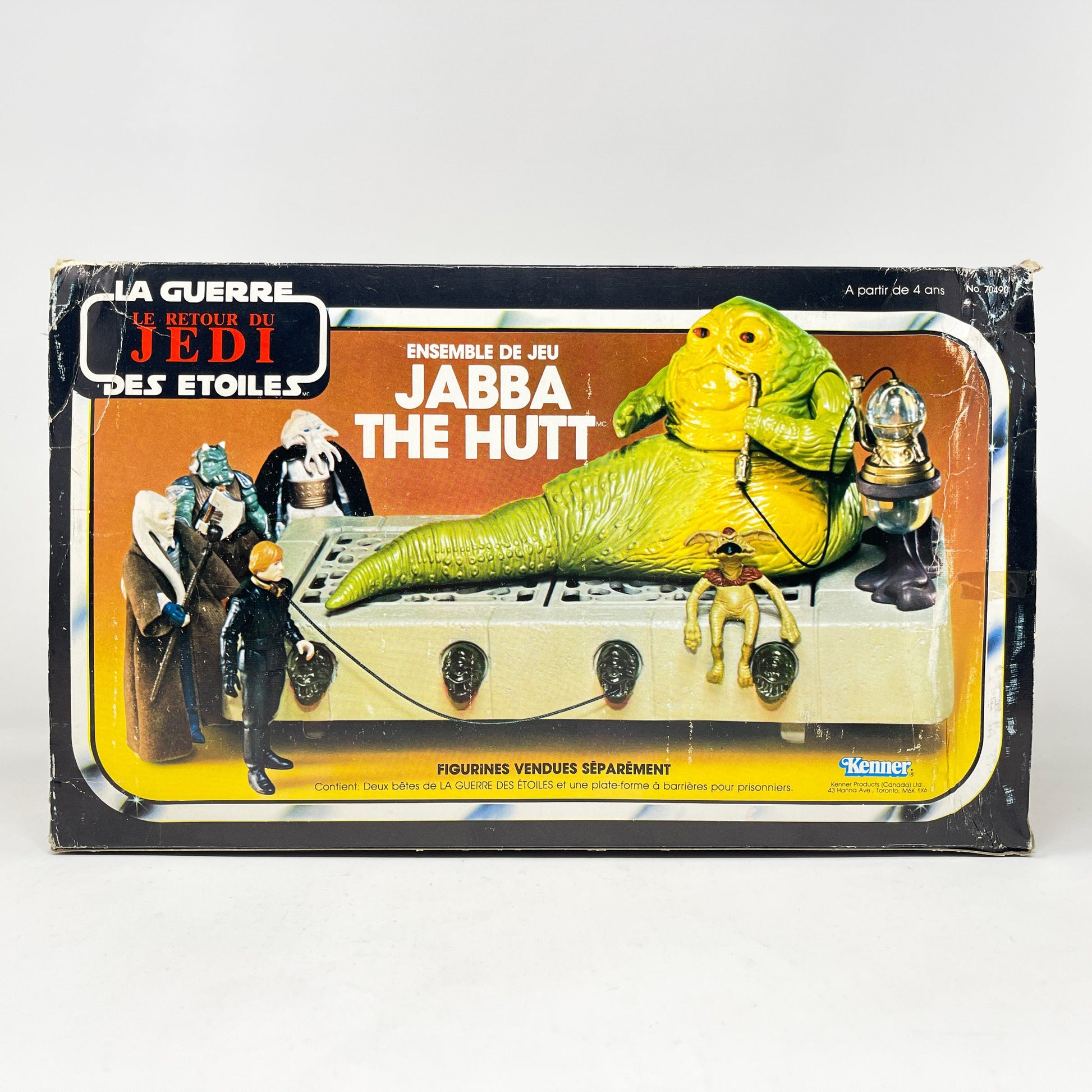 Vintage Kenner Star Wars Vehicle Jabba the Hutt Playset - Complete in Canadian Box