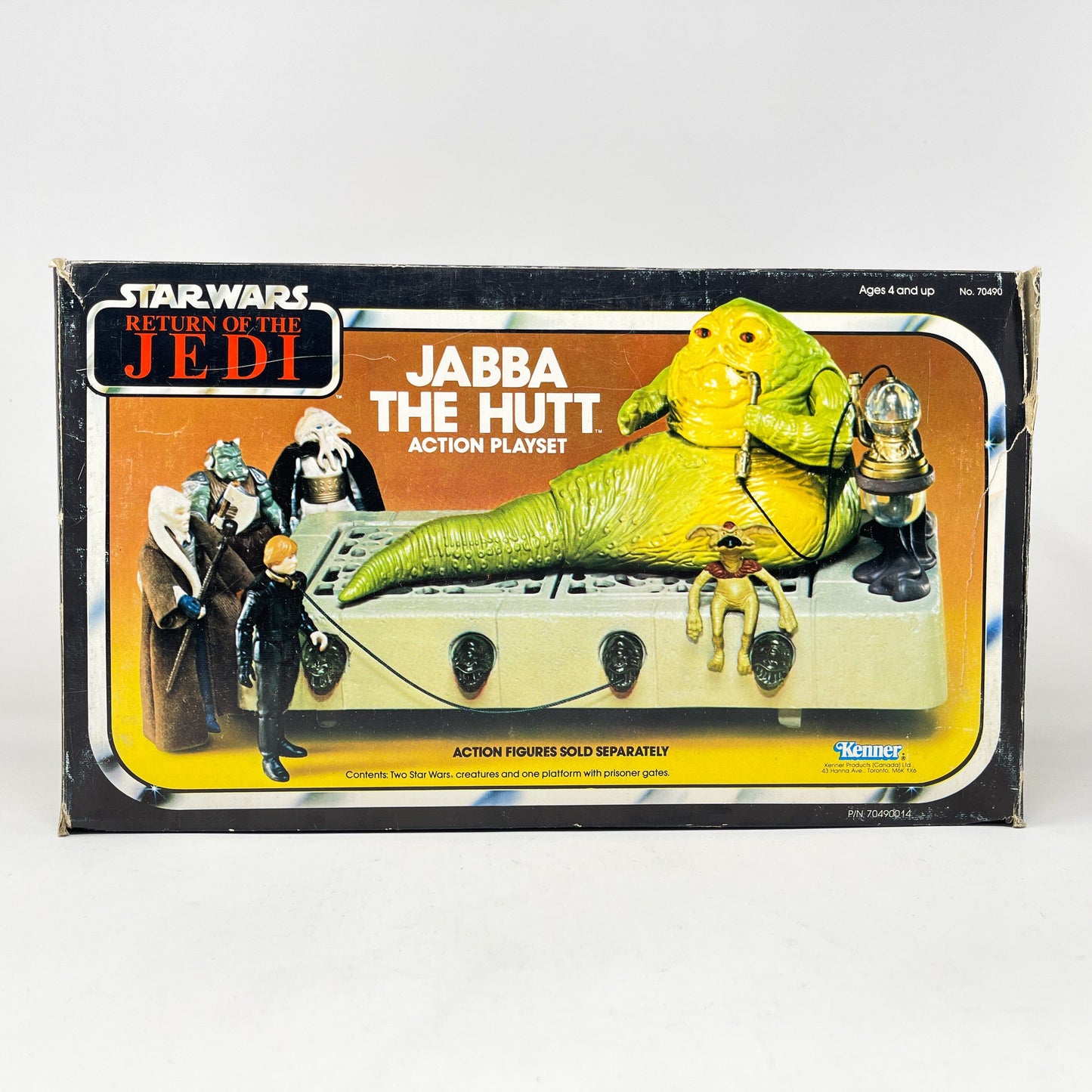 Vintage Kenner Star Wars Vehicle Jabba the Hutt Playset - Complete in Canadian Box