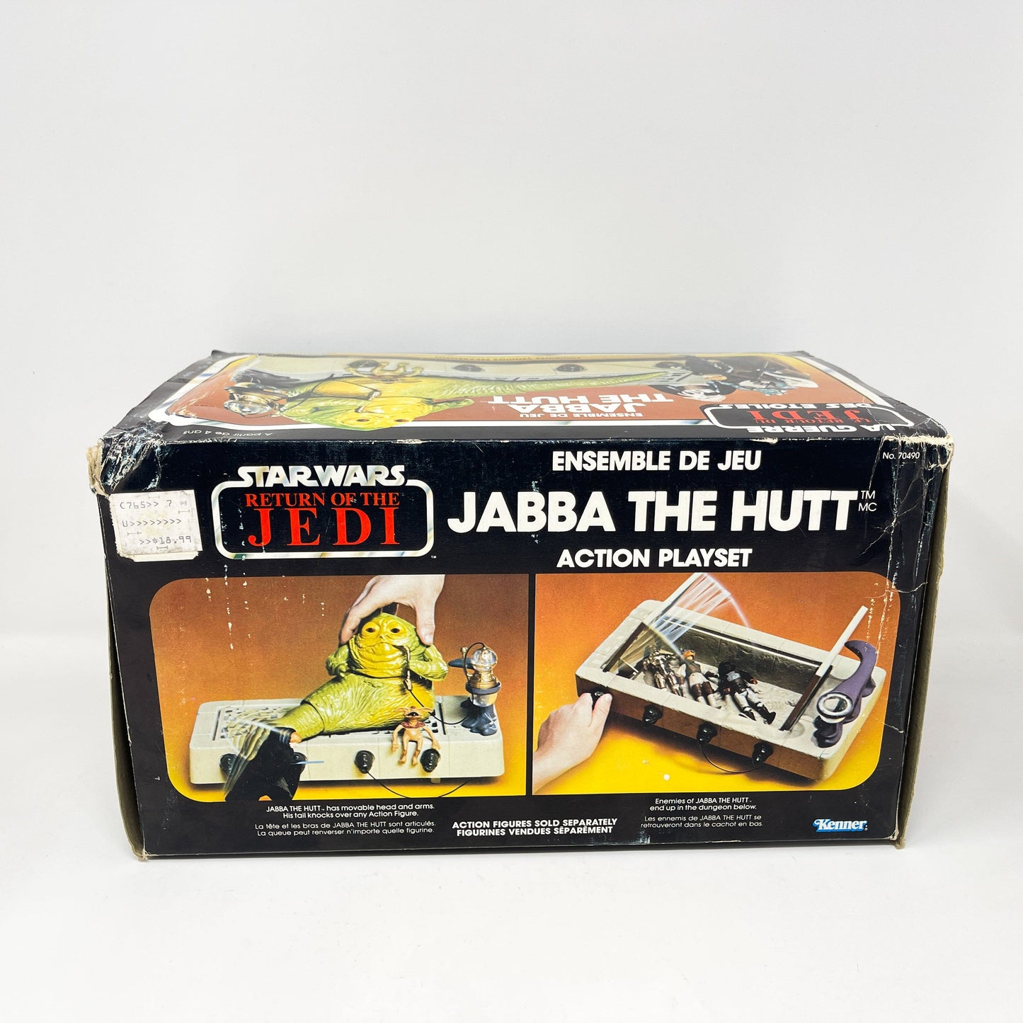 Vintage Kenner Star Wars Vehicle Jabba the Hutt Playset - Complete in Canadian Box