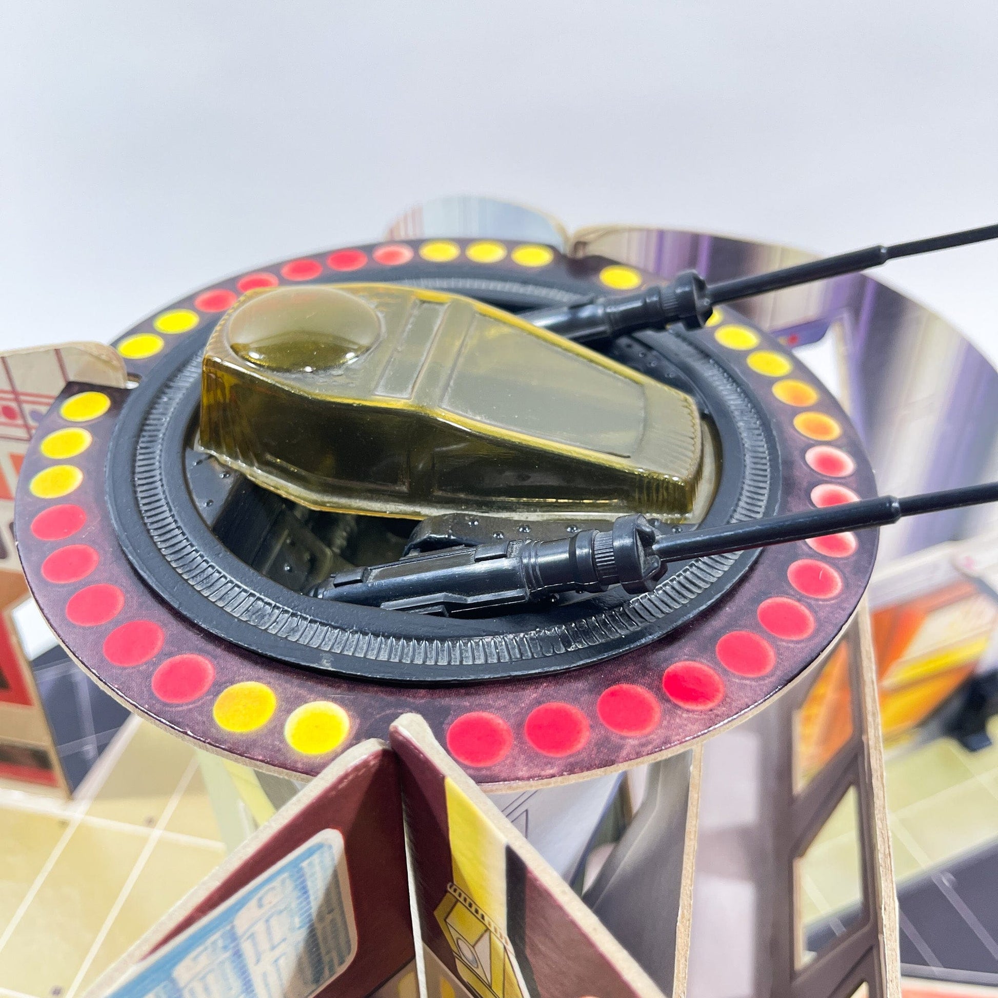 Vintage Kenner Star Wars Vehicle Kenner Canada Chipboard Death Star - Complete in box
