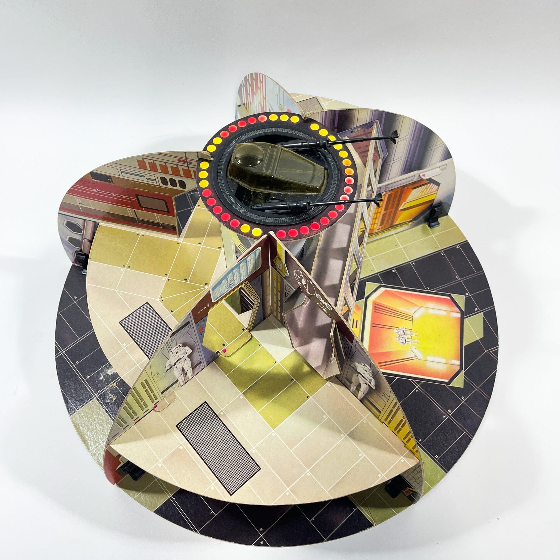 Vintage Kenner Star Wars Vehicle Kenner Canada Chipboard Death Star - Complete in box