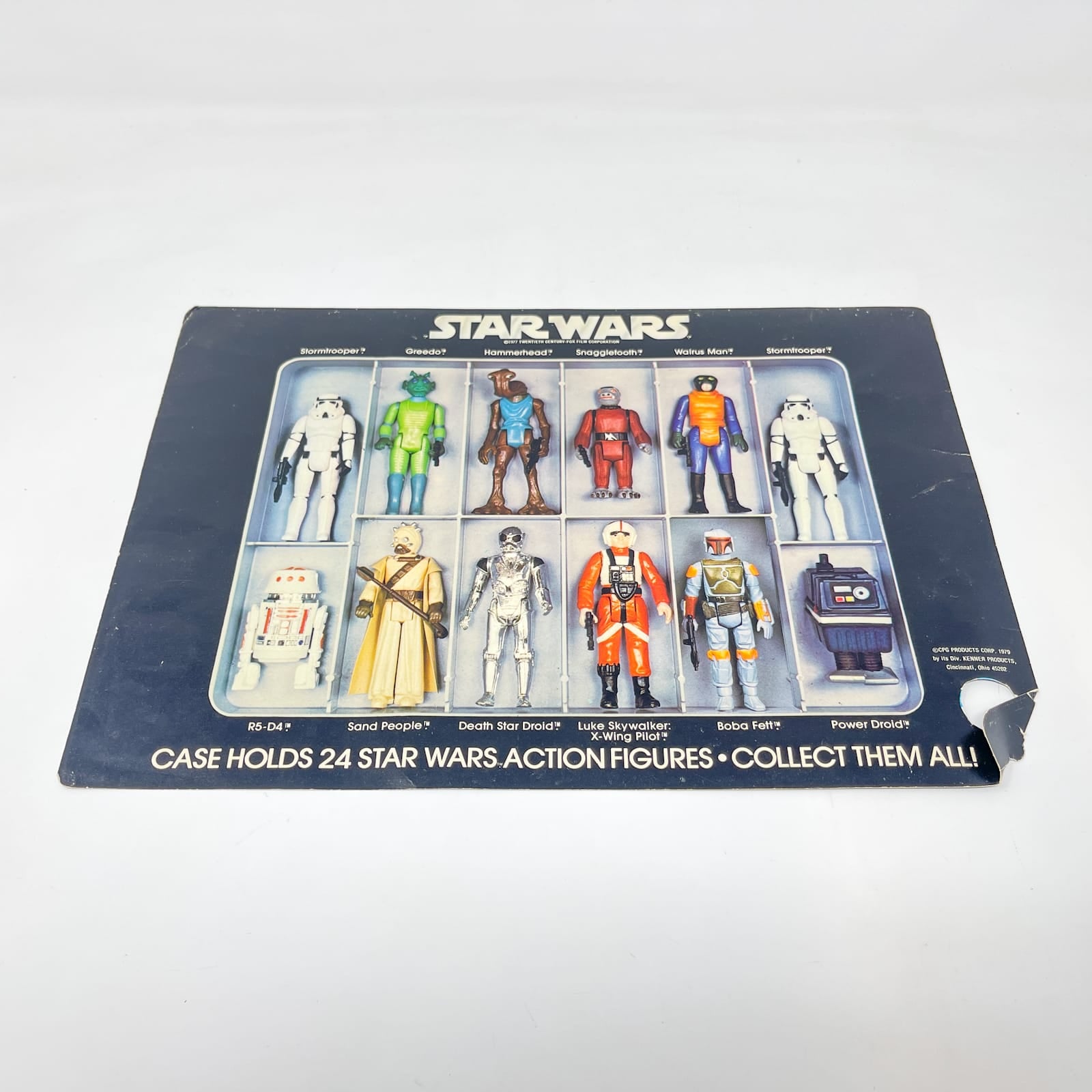 Vintage Kenner Star Wars Vehicle Kenner Star Wars Vinyl Action Figure Carrying Case (1978)