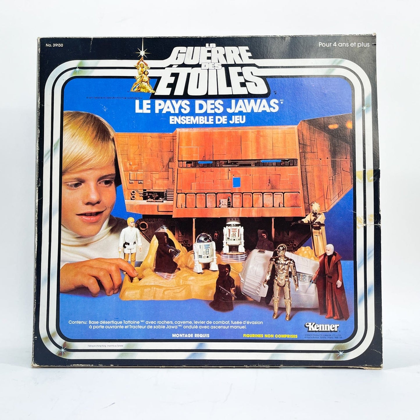 Vintage Kenner Star Wars Vehicle Land of the Jawas Playset - Complete in Canadian wBox