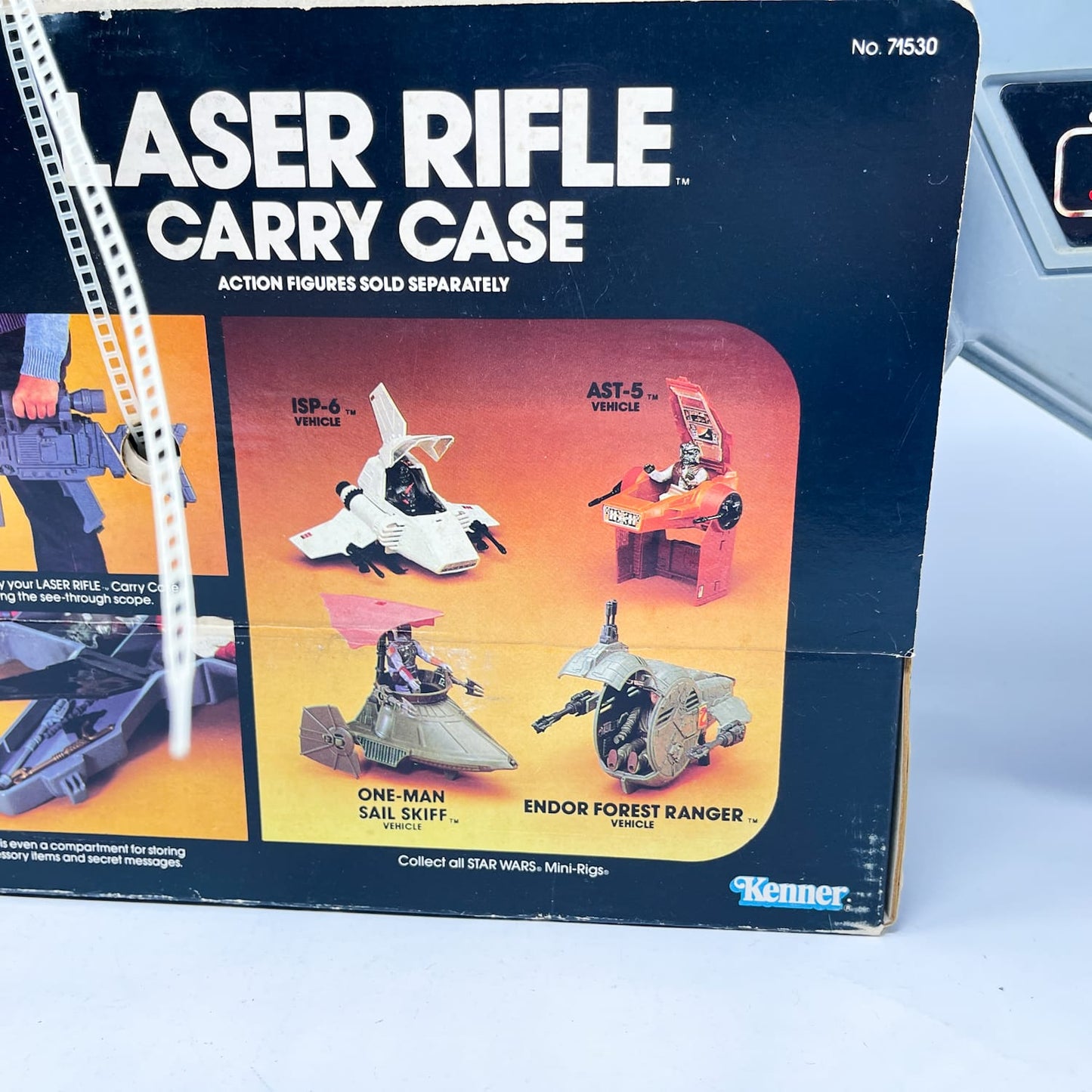 Vintage Kenner Star Wars Vehicle Laser Rifle Carrying Case - Sealed - Vintage Kenner