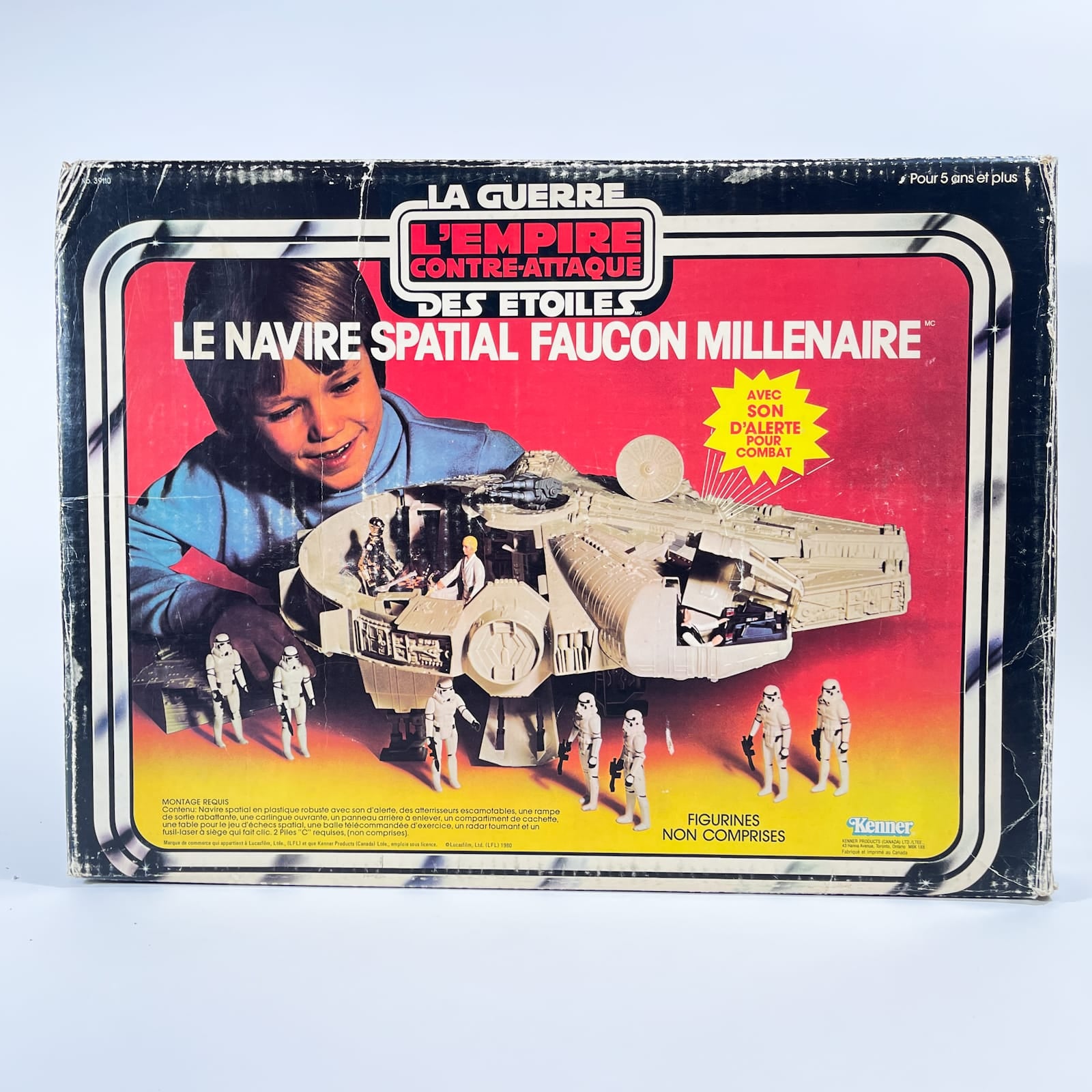 Vintage Kenner Star Wars Vehicle Millennium Falcon in Canadian ESB Box - MIB