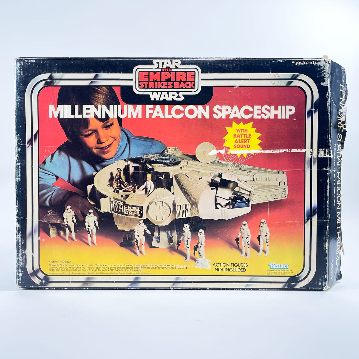 Vintage Kenner Star Wars Vehicle Millennium Falcon in Canadian ESB Box - MIB
