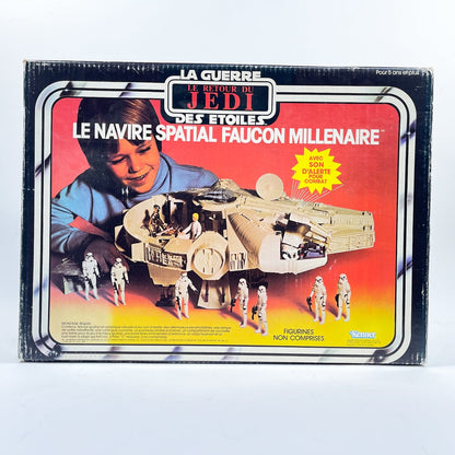 Vintage Kenner Star Wars Vehicle Millennium Falcon in Canadian ROTJ Box
