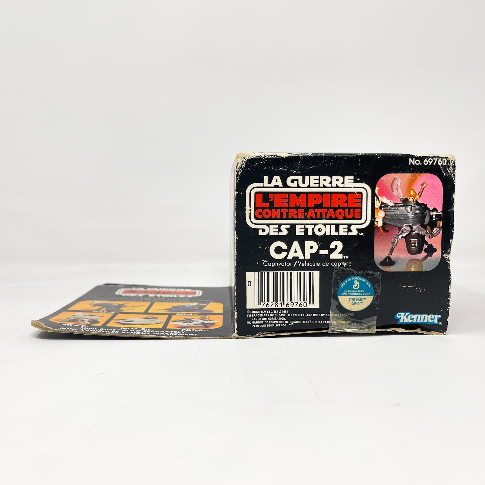 Vintage Kenner Star Wars Vehicle Mini-Rig CAP-2 Complete in Canadian ESB Box - Kenner (1982)