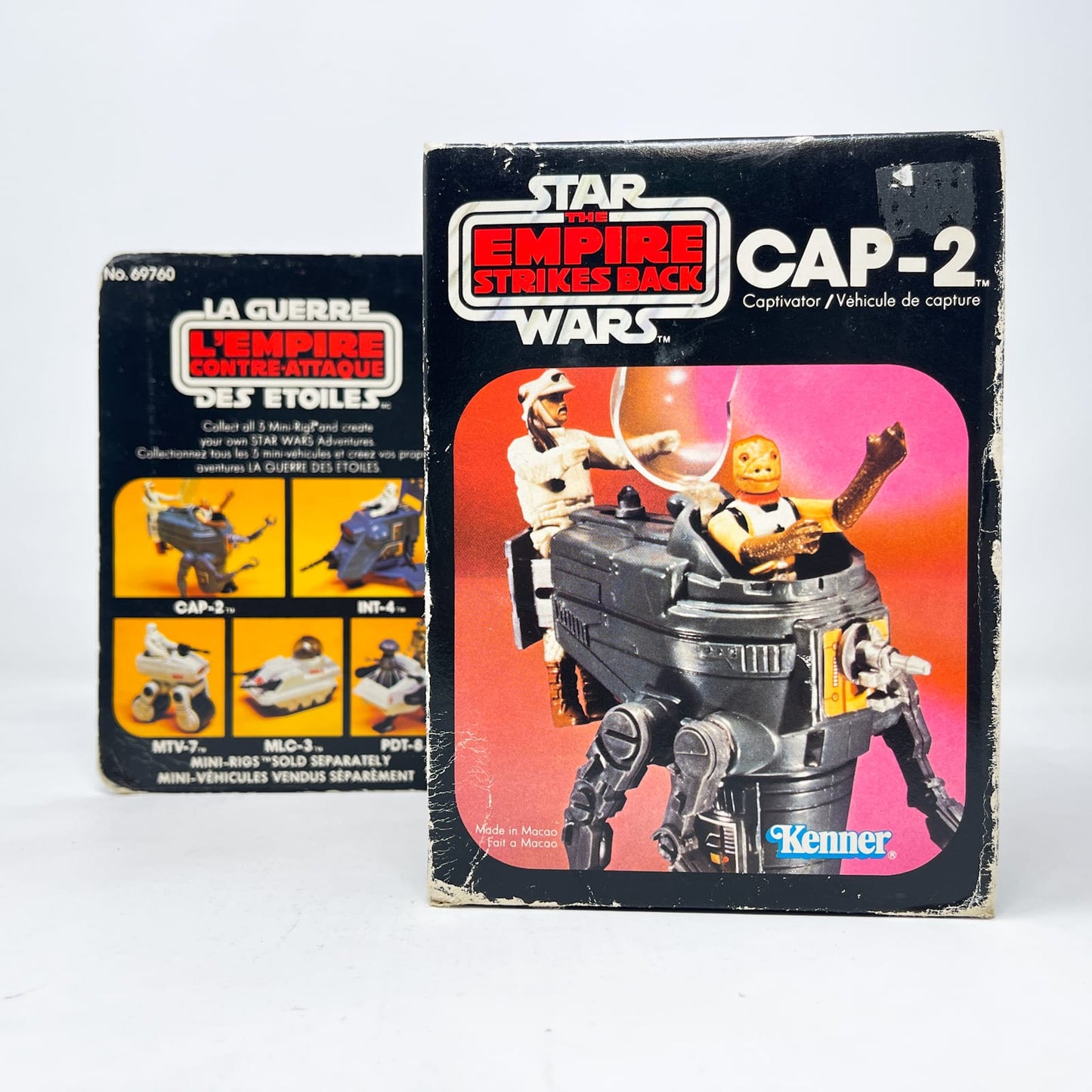 Vintage Kenner Star Wars Vehicle Mini-Rig CAP-2 Complete in Canadian ESB Box - Kenner (1982)