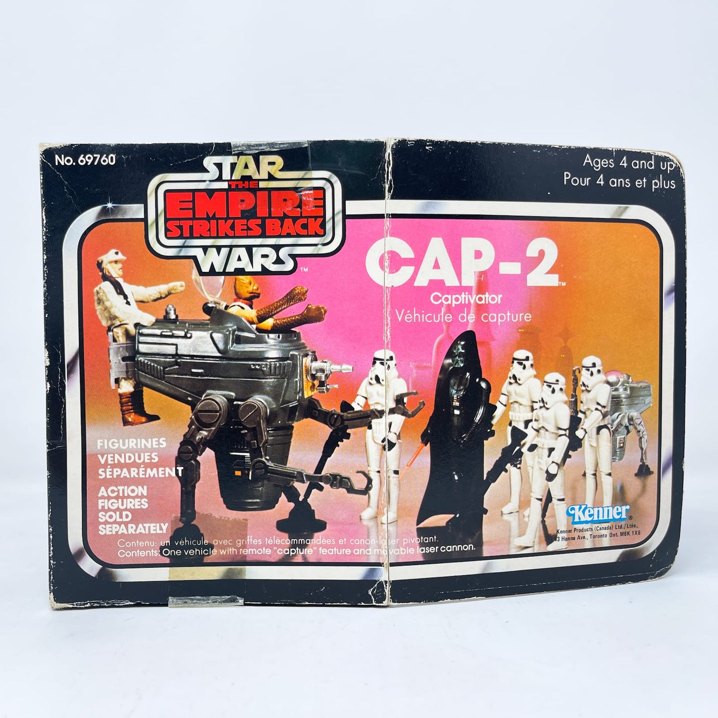 Vintage Kenner Star Wars Vehicle Mini-Rig CAP-2 Complete in Canadian ESB Box - Kenner (1982)