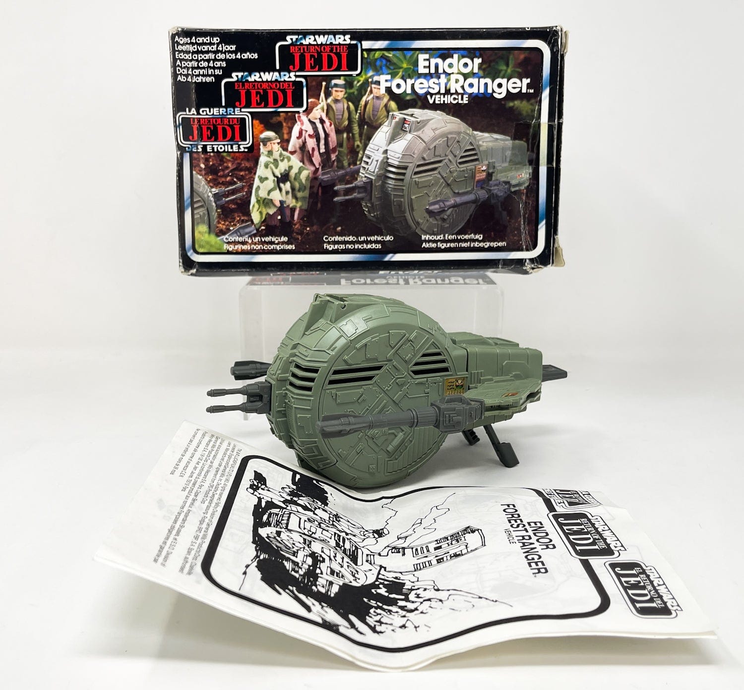 Vintage Kenner Endor Forest Ranger Mini-Rig Star Wars Vehicle MIB – 4th ...