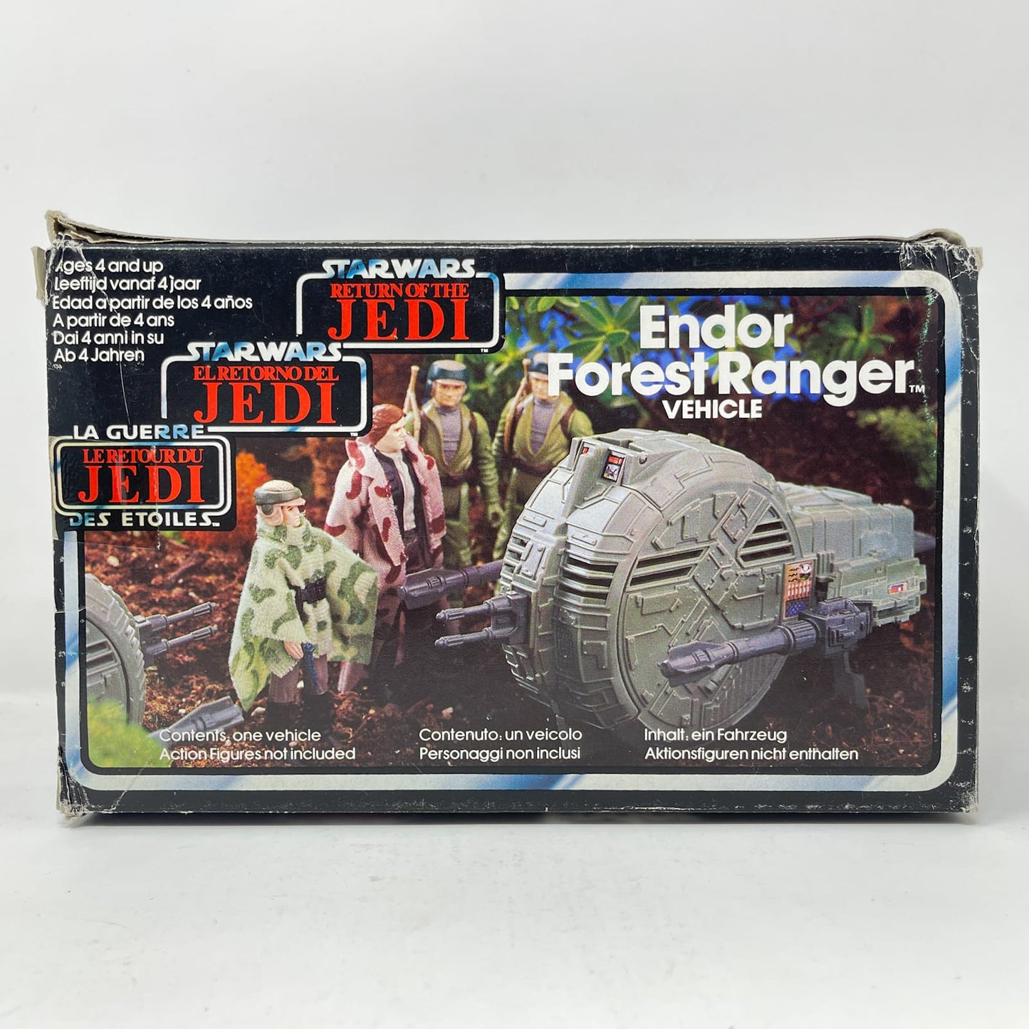 Vintage Kenner Star Wars Vehicle Mini-Rig Endor Forest Ranger - Complete in Tri-Logo Box - Vintage Kenner (1984)