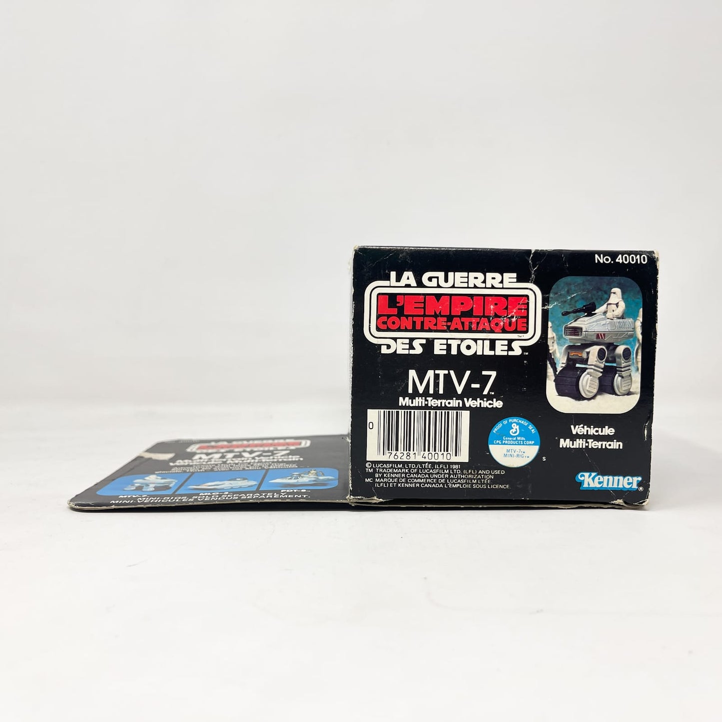 Vintage Kenner Star Wars Vehicle Mini-Rig MTV-7 - Complete in Canadian Box - Kenner (1982)