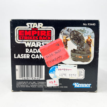 Vintage Kenner Star Wars Vehicle Mini-Rig Radar Laser Cannon - Complete in ESB Box - Vintage Kenner (1981)