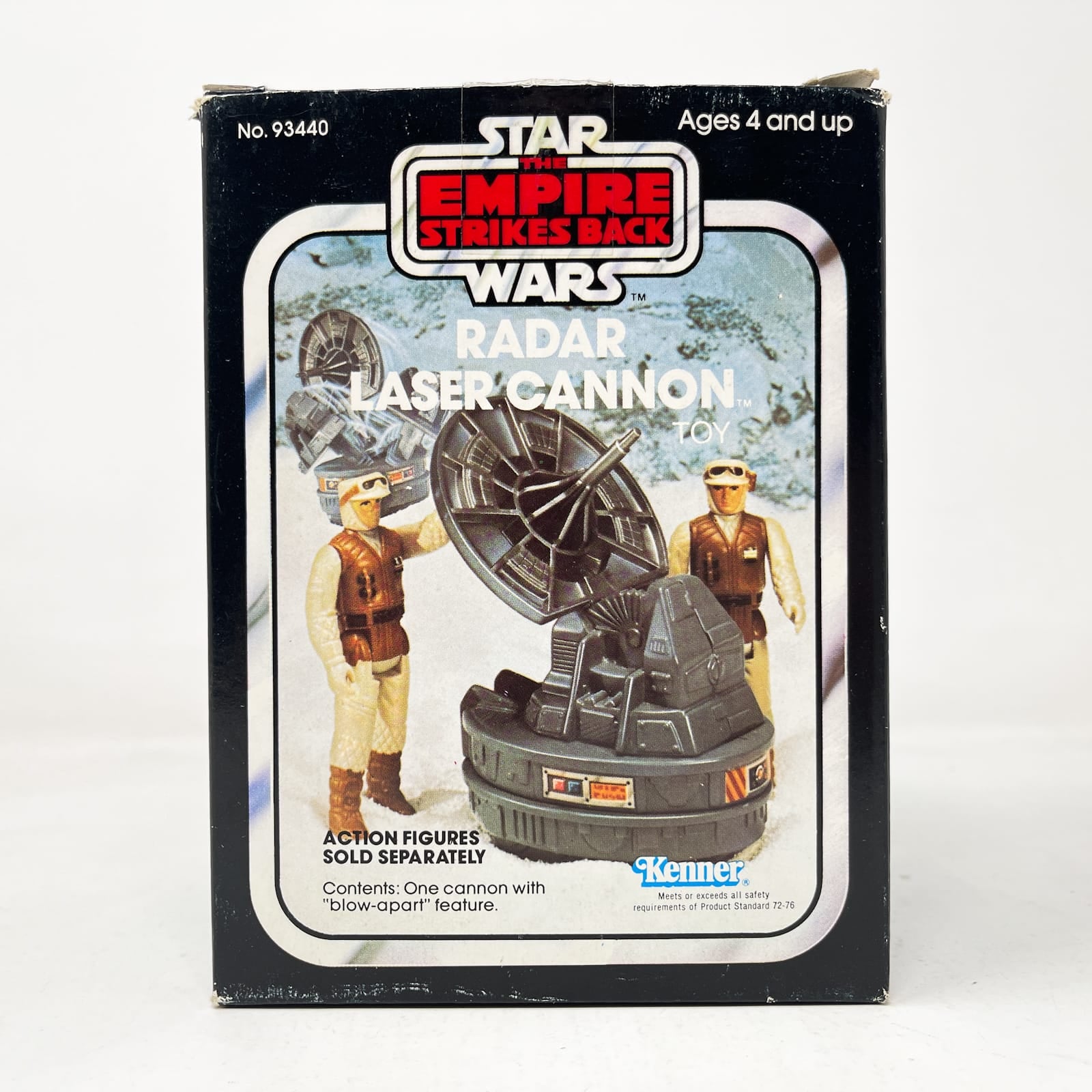 Vintage Kenner Star Wars Vehicle Mini-Rig Radar Laser Cannon - Complete in ESB Box - Vintage Kenner (1981)