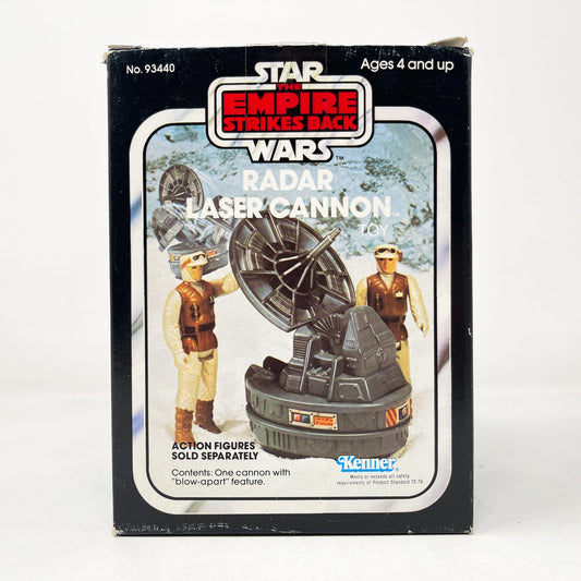 Vintage Kenner Star Wars Vehicle Mini-Rig Radar Laser Cannon - Complete in ESB Box - Vintage Kenner (1981)